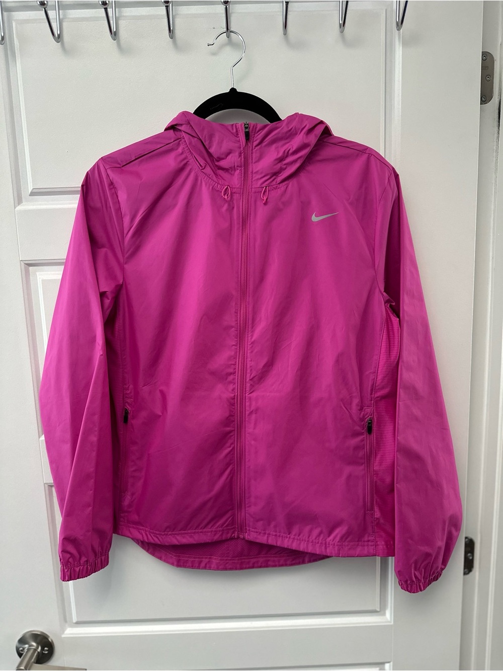 Nike Women's Hot Pink Hooded Ski Jacket